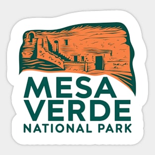 Mesa Verde National Park Sticker